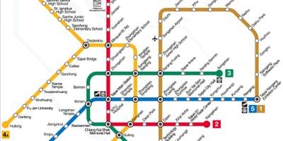 Metro kat jeyografik taiwan
